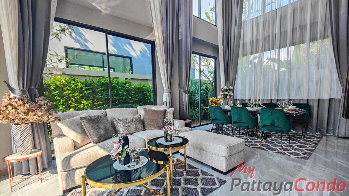 Madcha Nirvana Huay Yai Pattaya House For Sale - HEMCN01