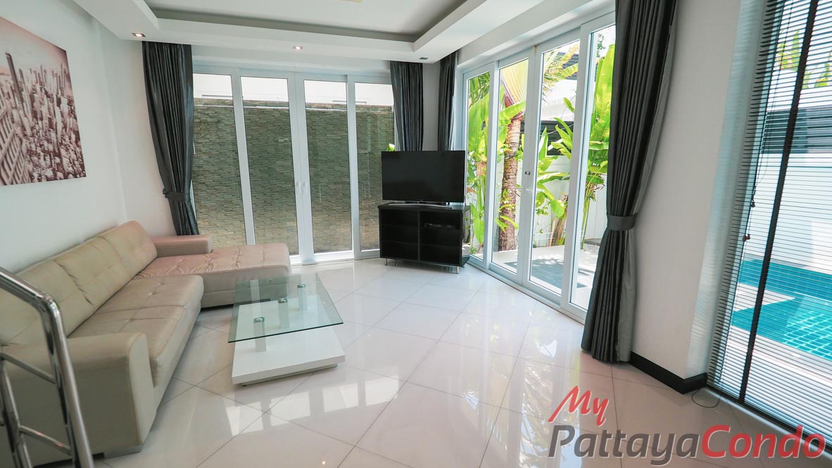 Palm Oasis Pool Villa Pattaya House For Sale - HJPO02