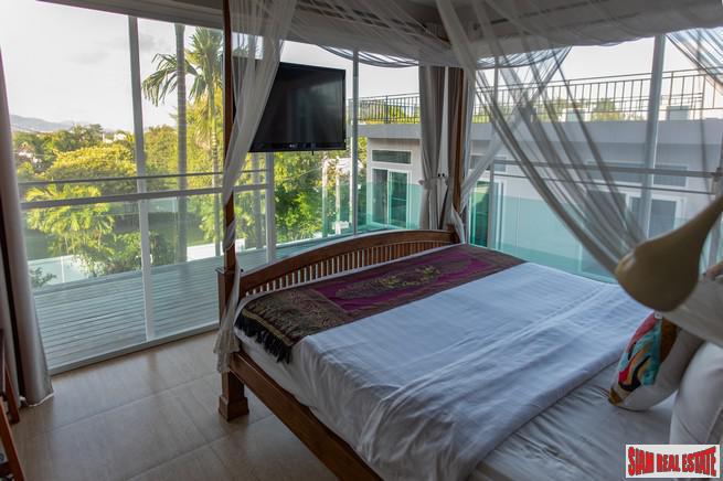 Unique Eight Bedroom + Rooftop Terrace Sea View Pool Villa for Rent in Rawai/Sai Yuan-13