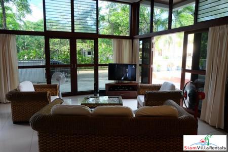 Contemporary Thai Teak Four Bedroom Pool Villa for Rent in Rawai-2