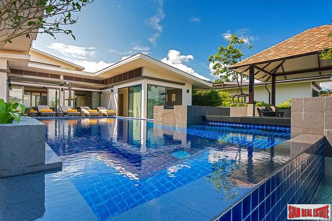 Modern Four Bedroom Sea View Pool Villa In Secluded Rawai