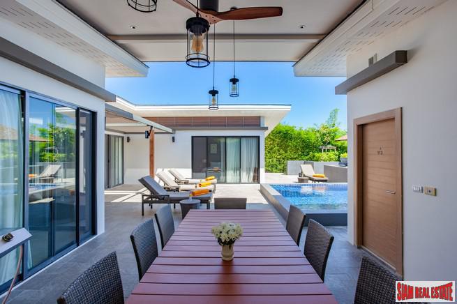 Modern Four Bedroom Sea View Pool Villa In Secluded Rawai