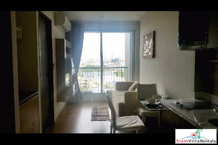 Rhythm Sathorn | River View One Bedroom Condo for Rent near BTS station