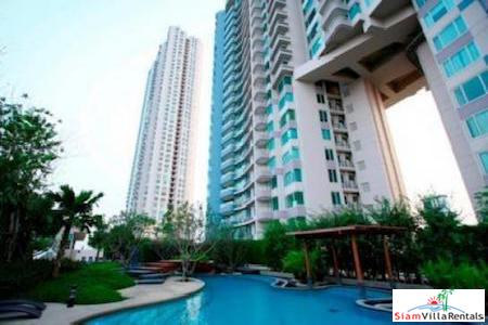 Beautiful Two Bedroom, Two Bath Condo on 24th Floor Facing Krungthep Bridge, Bangkok-1