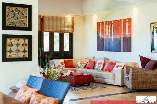 Fantastic Sea Views from this Three Bedroom House Located in the Hills of Karon