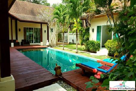 Casa Del Sol | Tropical Balinese Three Bedroom for Rent in Rawai