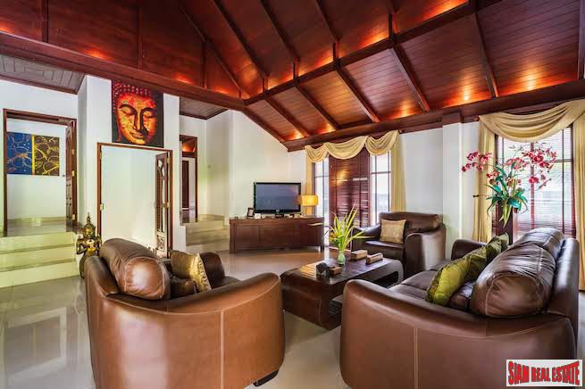 Private Three Storey Contemporary Thai Style Pool Villa in Kata, Phuket-11
