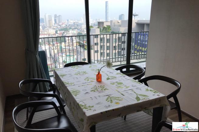Teal Sathorn- Taksin | City Views from the 27th Floor of this Furnished Three Bedroom Condo in Wongwian Yai-6