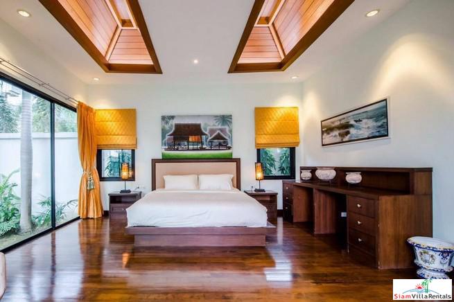 Beautiful Thai-Balinese Five Bedrooms Pool Villa for Rent in Kamala