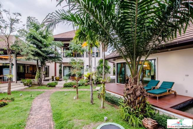 Beautiful Thai-Balinese Five Bedrooms Pool Villa for Rent in Kamala