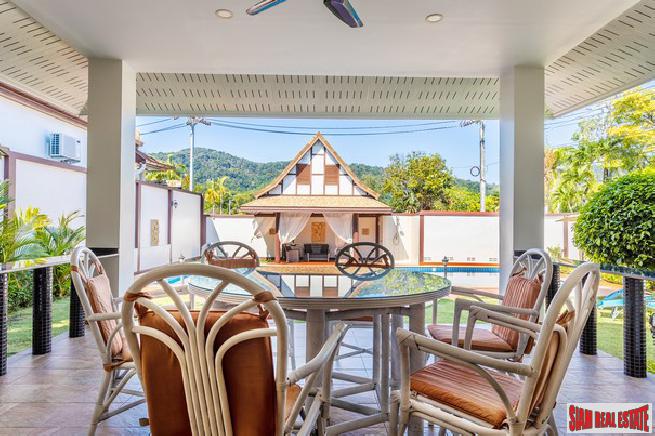 Status Villa Nai Harn | Private Three Bedroom Pool Villa with Large Yard and Gardens for Rent