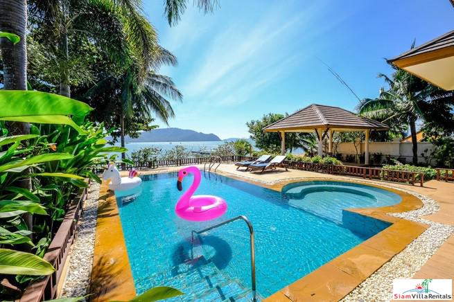 Five Bedroom Ocean Front Pool Villa for Rent in Chalong Bay-1