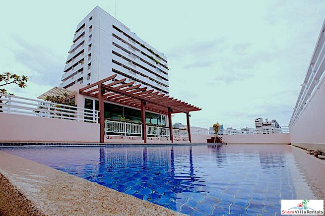 Baan Siri Sukhumvit 13 | Large Two Bedroom Condo Located in a Low-Rise Building with Great City Views Near BTS Nana