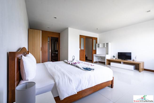 The Royal Bay View Villas | Two Bedroom Family Penthouse Duplex for Rent with Panoramic Patong Bay Sea Views
