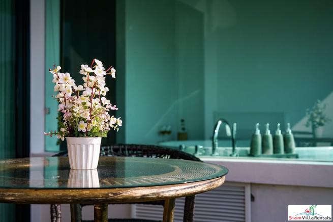 The Royal Bay View Villas | Two Bedroom Family Penthouse Duplex for Rent with Panoramic Patong Bay Sea Views