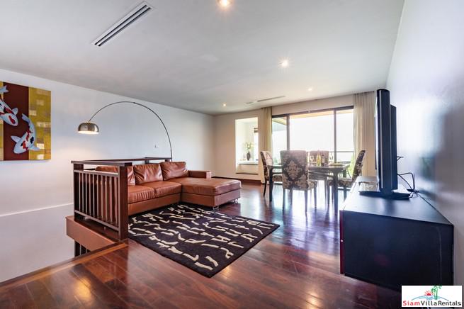The Royal Bay View Villas | Two Bedroom Family Penthouse Duplex for Rent with Panoramic Patong Bay Sea Views