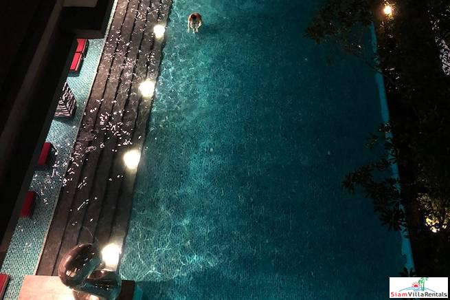 The Room Sukhumvit 69 | Spacious Furnished Two Bedroom Condo for Rent Three Minute Walk to BTS Phra Khanong
