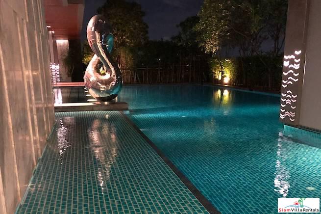 The Room Sukhumvit 69 | Spacious Furnished Two Bedroom Condo for Rent Three Minute Walk to BTS Phra Khanong