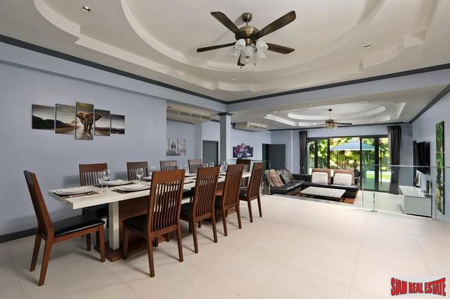 Private Five Bedroom Pool Villa with Spacious Rooms and Large Gardens for Sale in Kamala-8