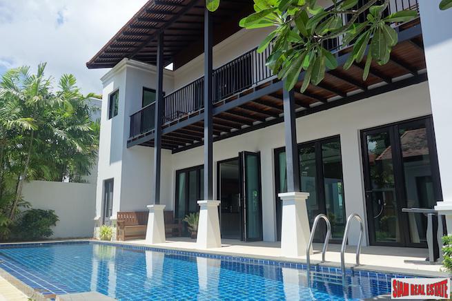 Luxury Two Storey Three Bedroom Pool Villa for Sale in a Peaceful Area of Cherng Talay-0