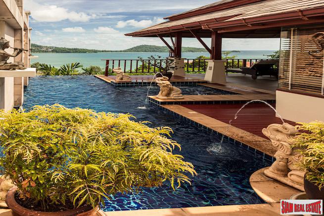 Luxury Pool Villa with Unbelievable Panoramic Sea Views for Rent in Patong, Phuket