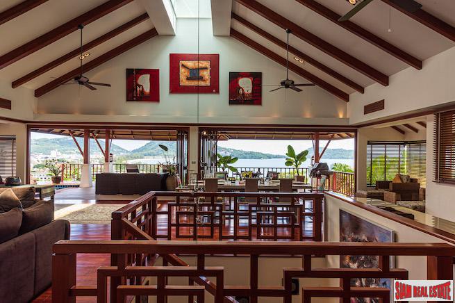 Luxury Pool Villa with Unbelievable Panoramic Sea Views for Rent in Patong, Phuket