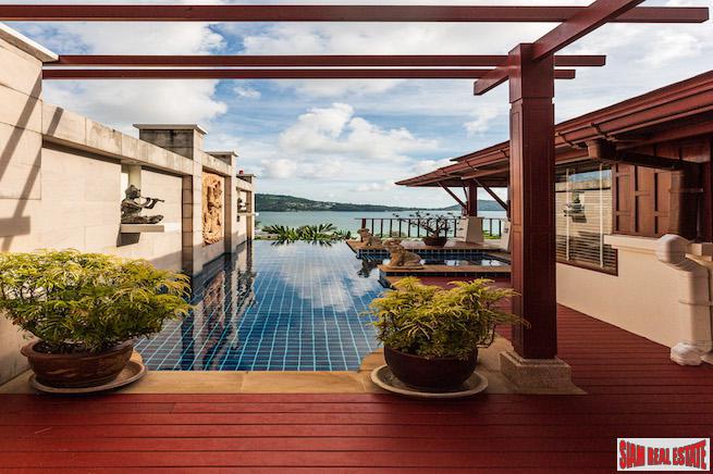 Luxury Pool Villa with Unbelievable Panoramic Sea Views for Rent in Patong, Phuket