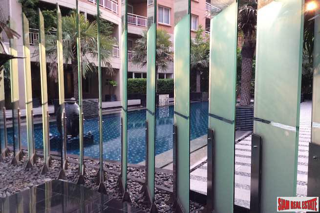 The Rise Sukhumvit 39 | Two Bedroom with Pool View in a Phrom Phong Low Rise Condo