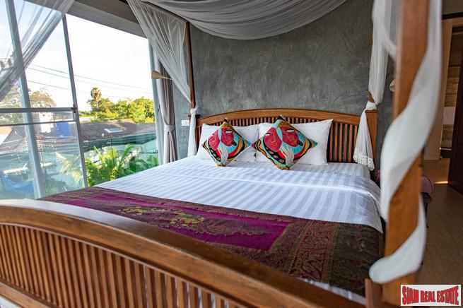 Unique Eight Bedroom + Rooftop Terrace Sea View Pool Villa for Sale in Rawai/Sai Yuan-14