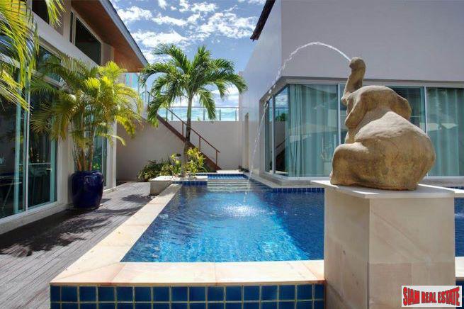 Spectacular Newly Renovated Three Bedroom Pool Villa with Rooftop Terrace - For Sale in Rawai-28