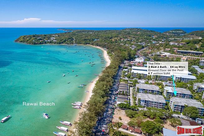 The Title Condo Rawai Phase 2 | Recently Renovated Two Bedroom Pool Access Condo for Sale-0