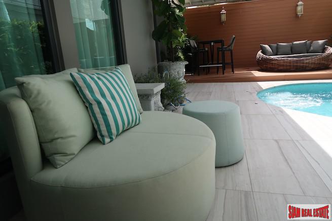 The Edition rama 9 Pattanakarn | Large Three Bedroom House with Private Plunge Pool + Extras for Rent-11
