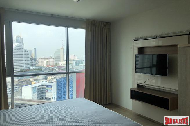 Rhythm Sathorn | Furnished Two Bedroom Condo with Beautiful City Views for Rent in Sathorn