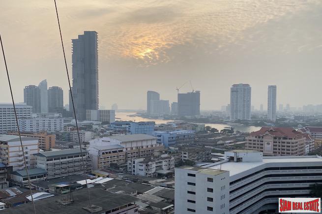 Rhythm Sathorn | Large One Bedroom Condo with Great City Views for Rent in Sathorn