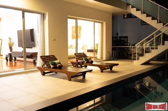Mom Tri Villas Grand Cru | Exclusive Three Bedroom Kata Pool Villa with Panoramic Views of Chalong Bay for Rent