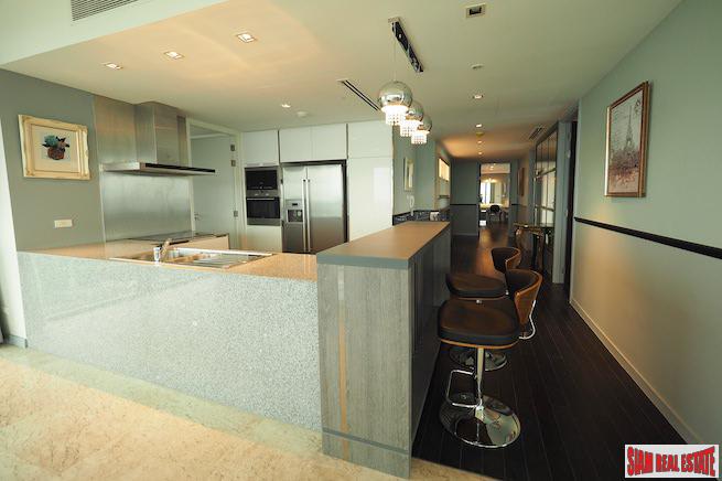 The Pano | Exceptional River Views from this Three Bedroom Corner Condo for Rent in Surasak-4