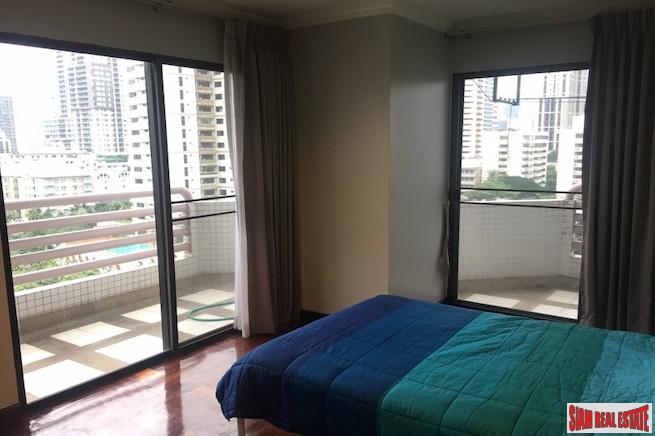Richmond Palace Condominium | Bright & Peaceful Three Bedroom Corner Unit for Rent in Phrom Phong-14
