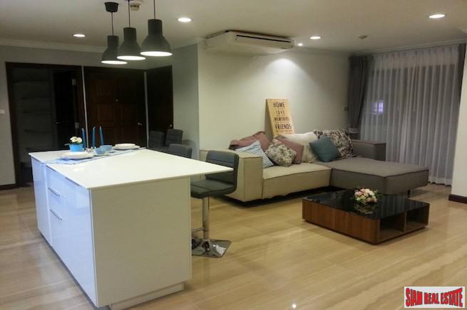 Richmond Palace Condominium | Bright & Peaceful Three Bedroom Corner Unit for Rent in Phrom Phong