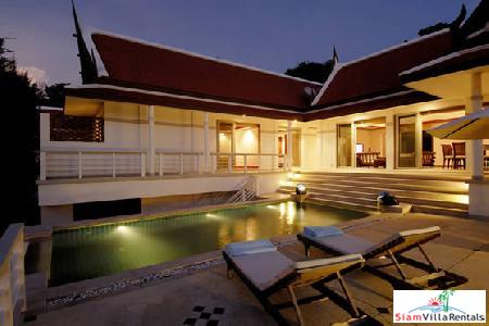 Katamanda | Three Bedroom House with Private Pools and Sea-Views For Long Term Rent at Kata
