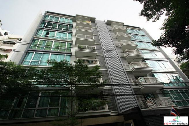 Siri on 8 | Sukhumvit Soi 8, Two Bedroom, Two Bath Low-rise Condo for Rent with Balcony