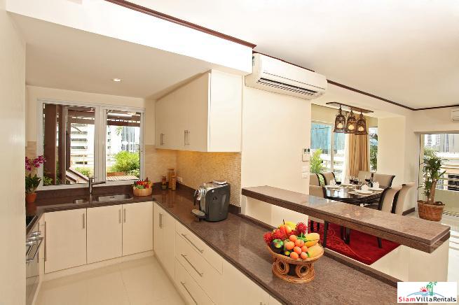 Saranjai Mansion | Impressive 3 Bedroom Sukhumvit Condo with Scenic Roof Garden for Rent
