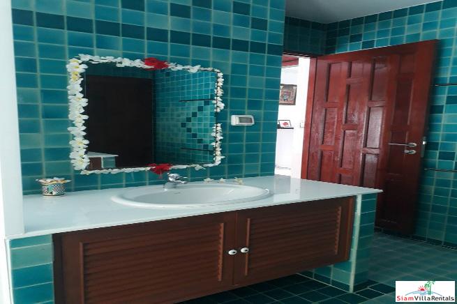 Beautiful Modern Teak House for Rent in the Nai Harn Hills